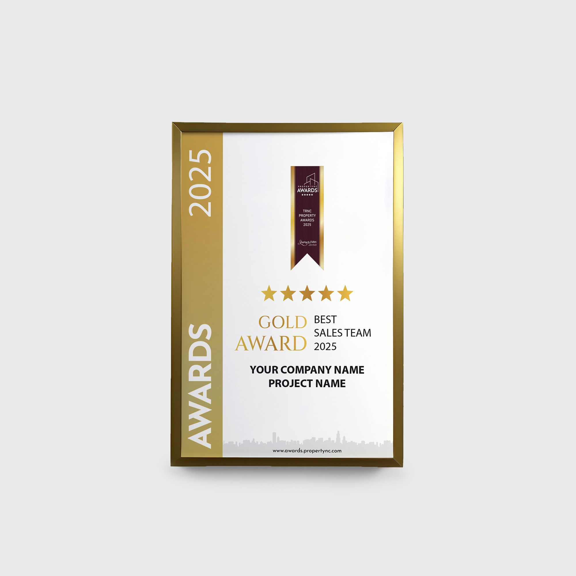 Standard Awards Plaque