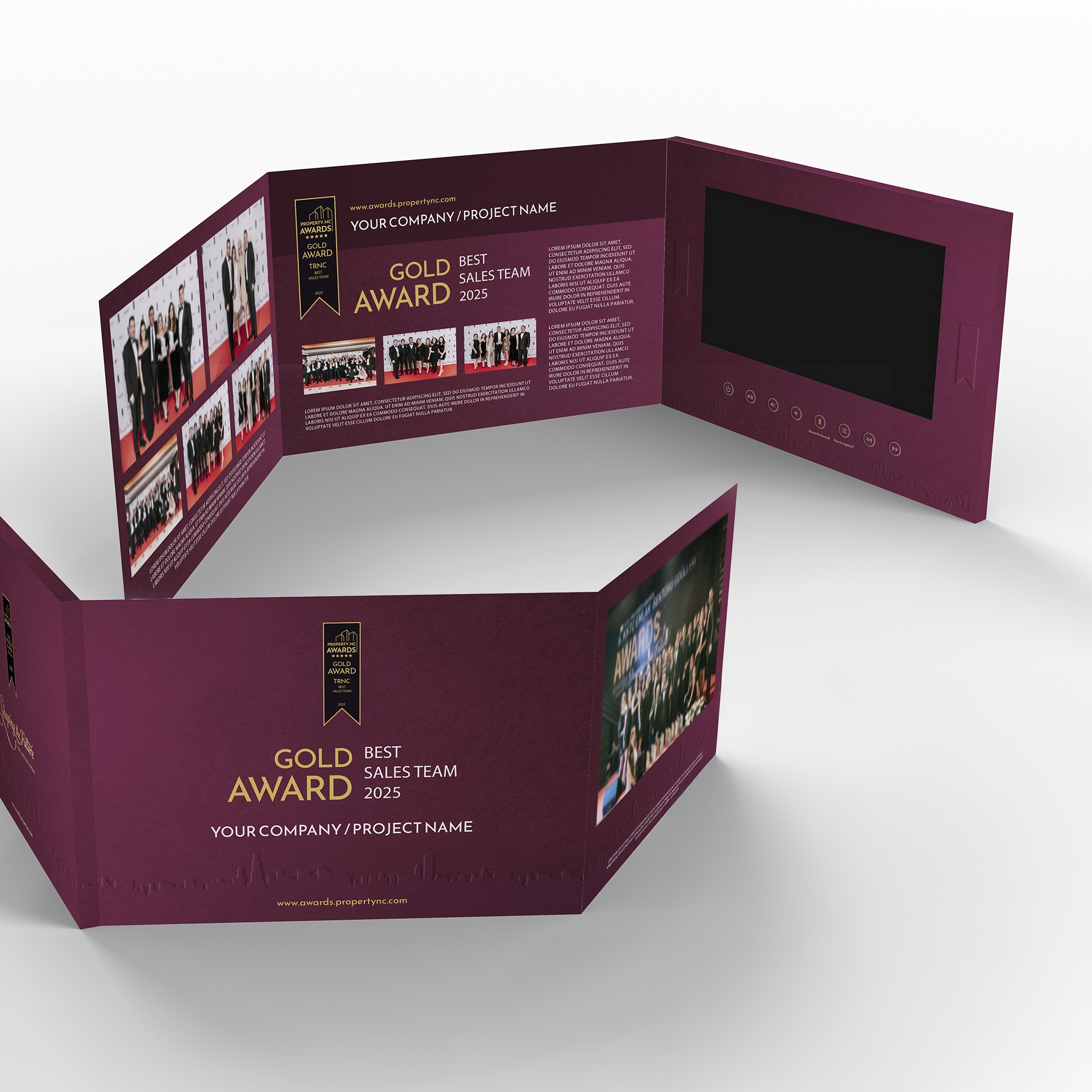 Video Brochure Booklet